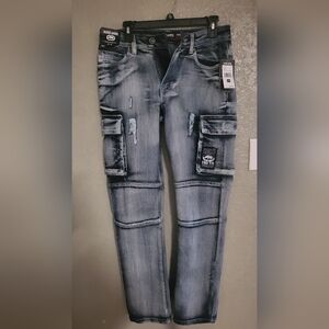 Ecko Unlimited Dark Wash Denim Pants